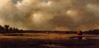 馬丁 約翰遜 赫德 Storm over the Marsh 馬丁 約翰遜 赫德 Storm over the Marsh